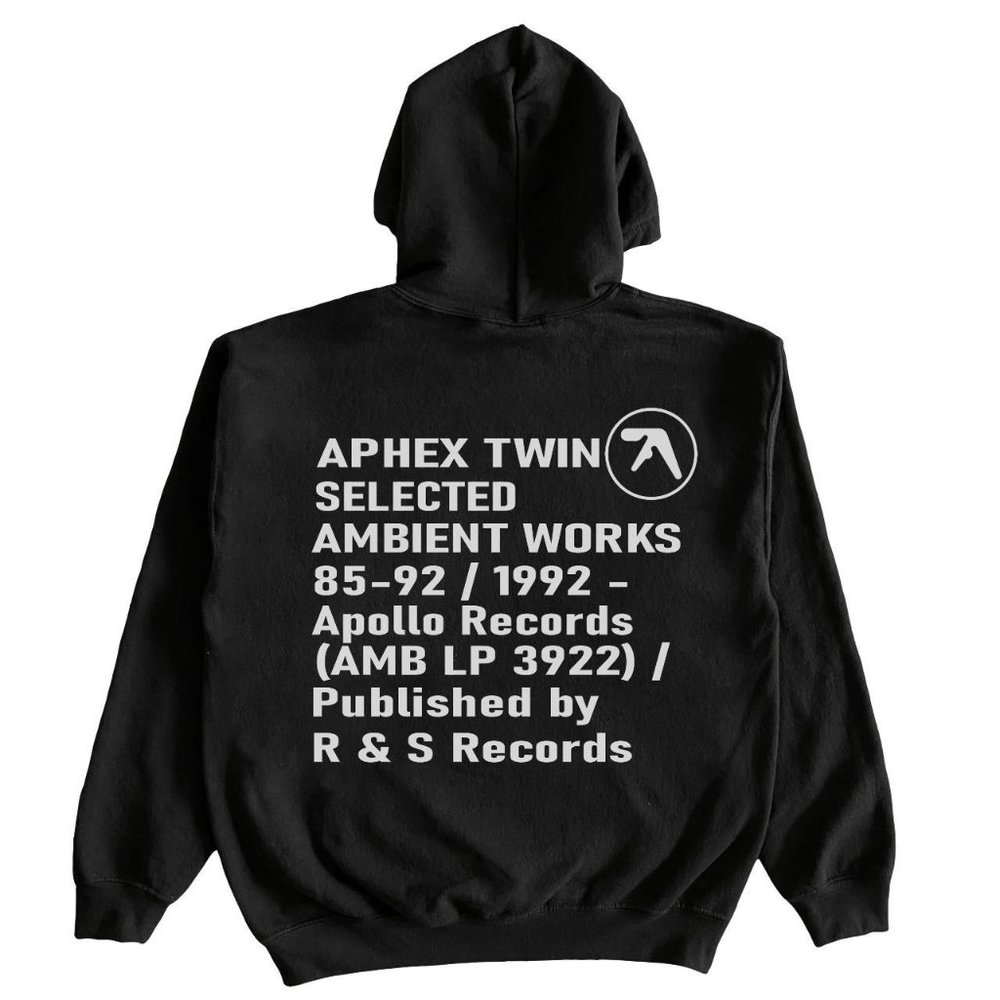Aphex twins ambience works hoodie